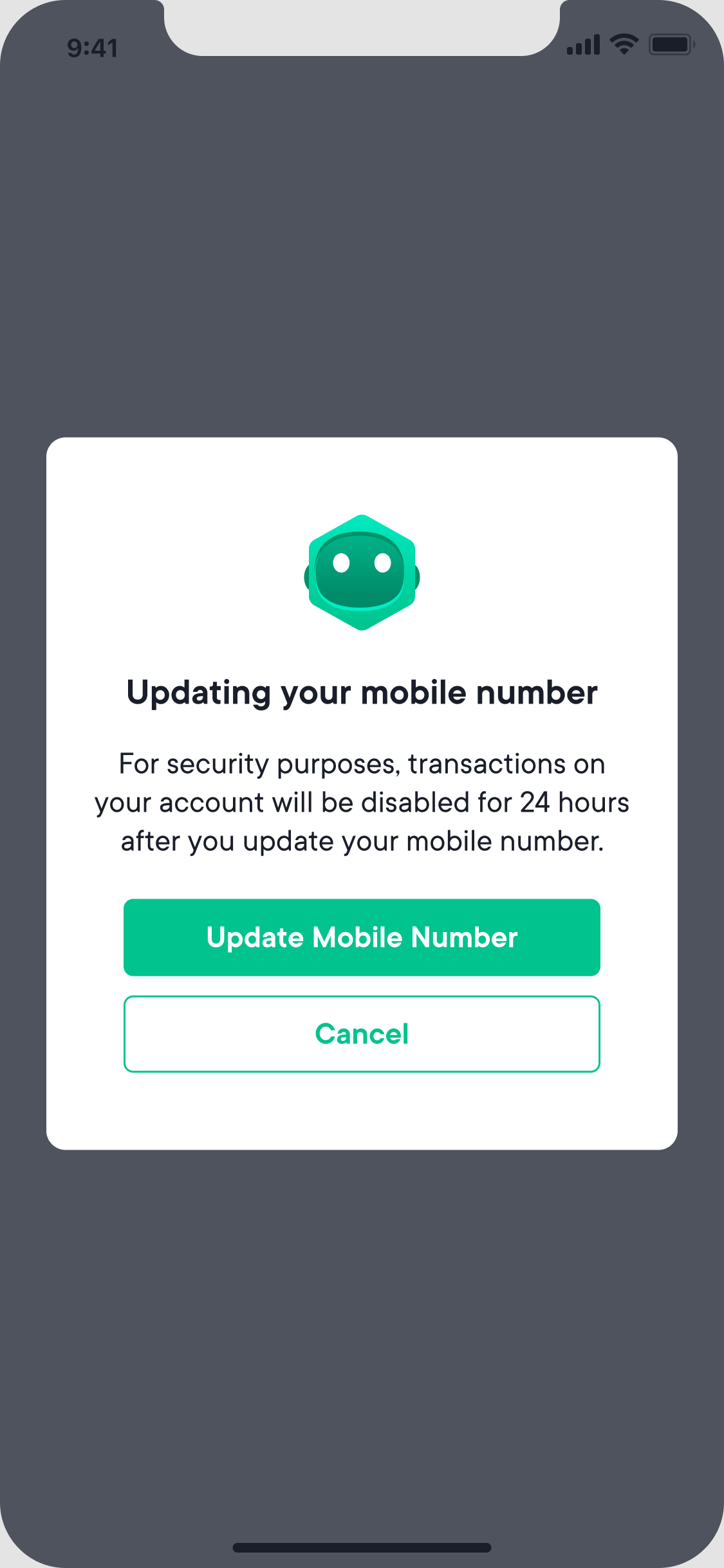 update-phone-number-swissborg