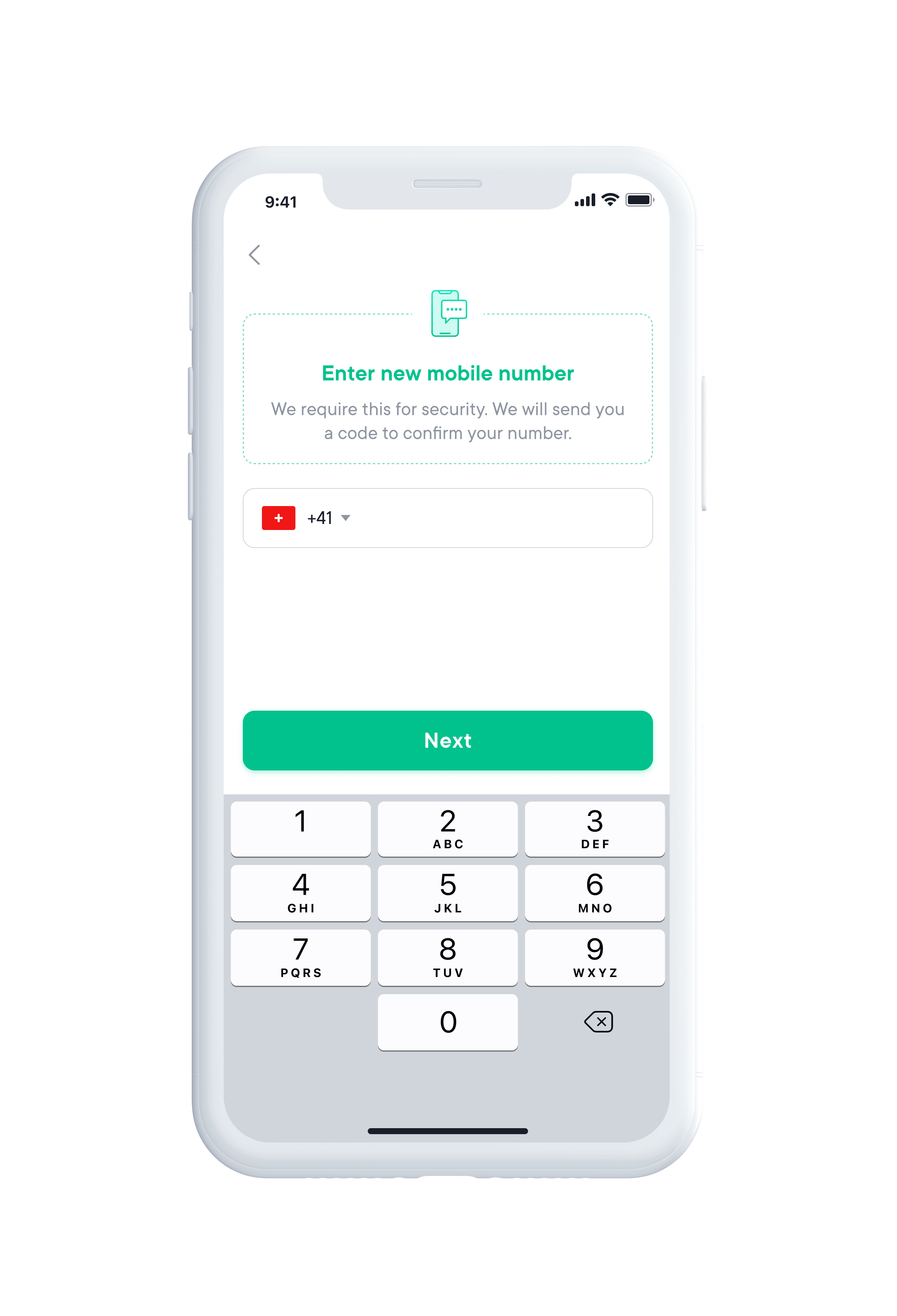 update-phone-number-swissborg