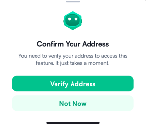 Verify Address